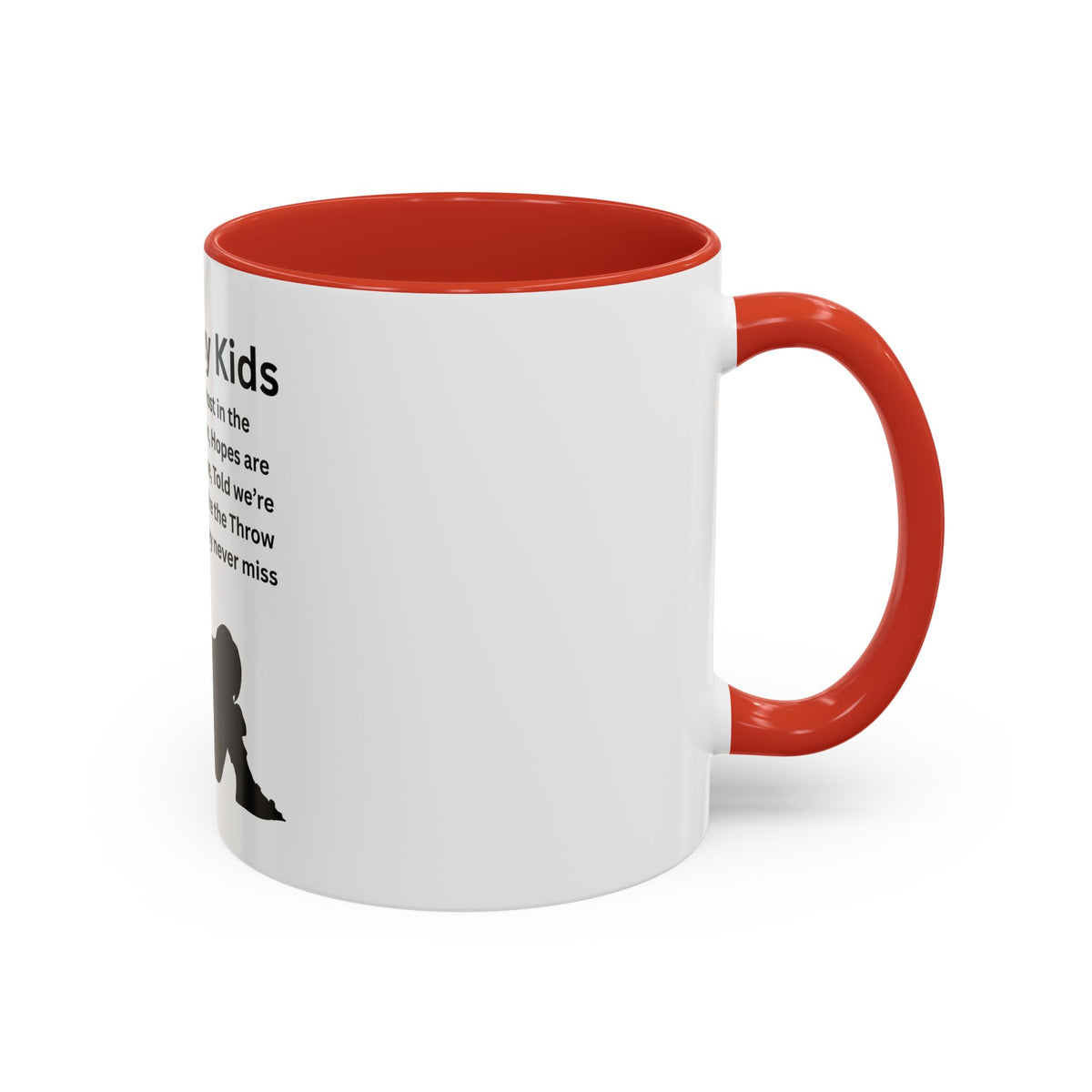 Throw away Kids Accent Coffee Mug (11, 15oz)