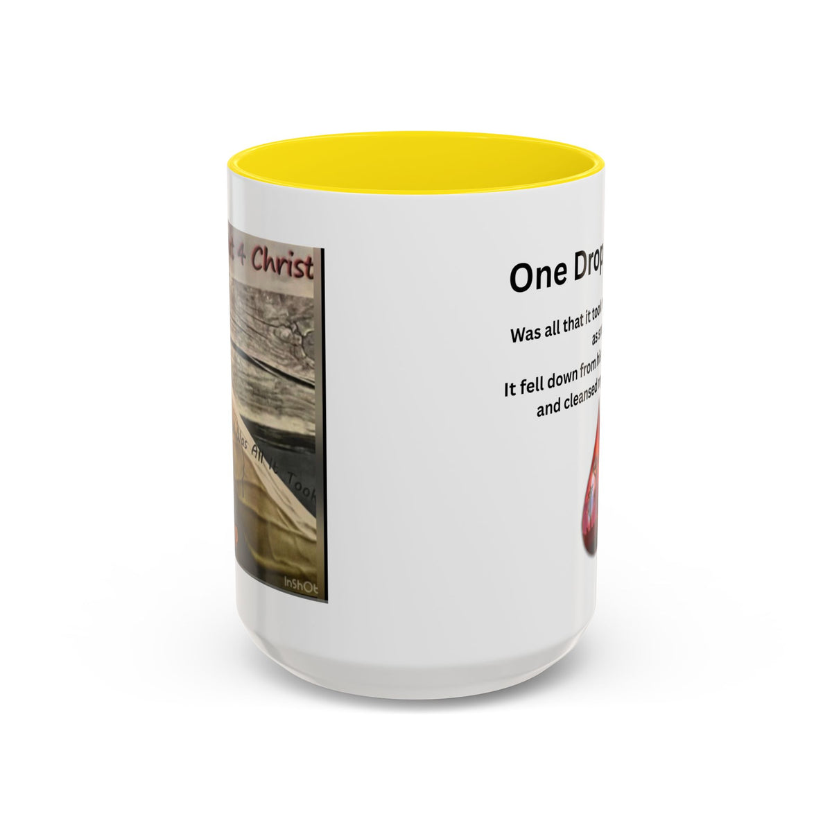 One Drop Accent Coffee Mug (11, 15oz)