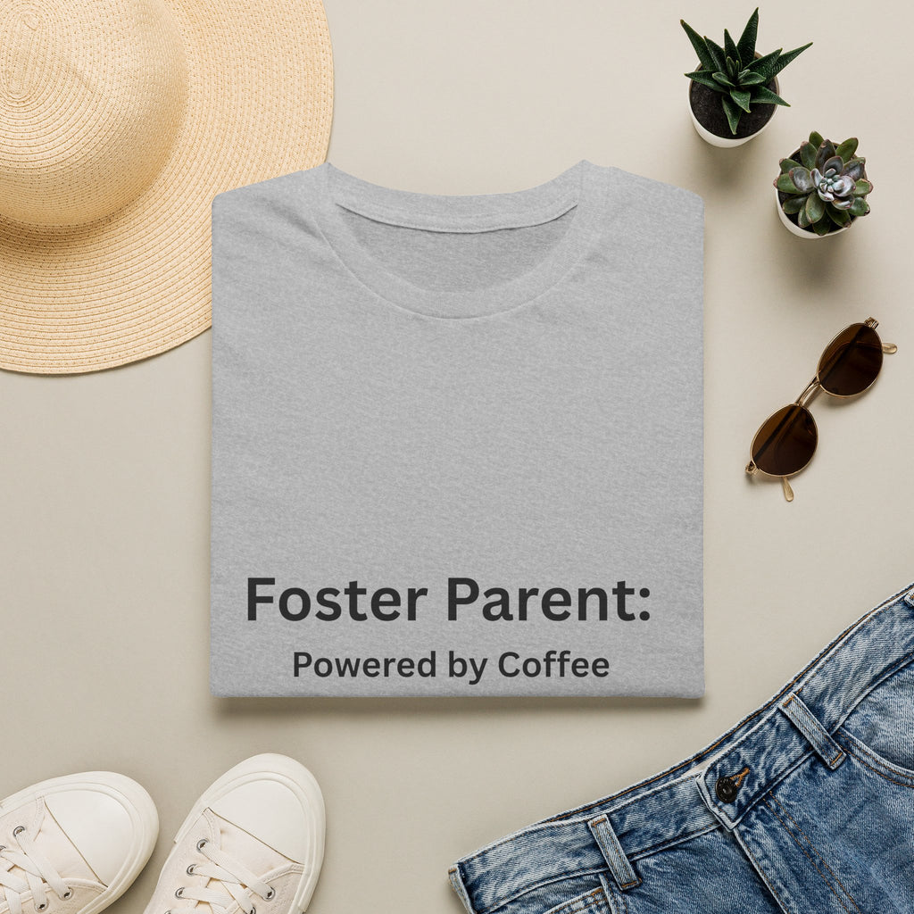 Foster Parent: Powered by Coffee Unisex Softstyle T-Shirt