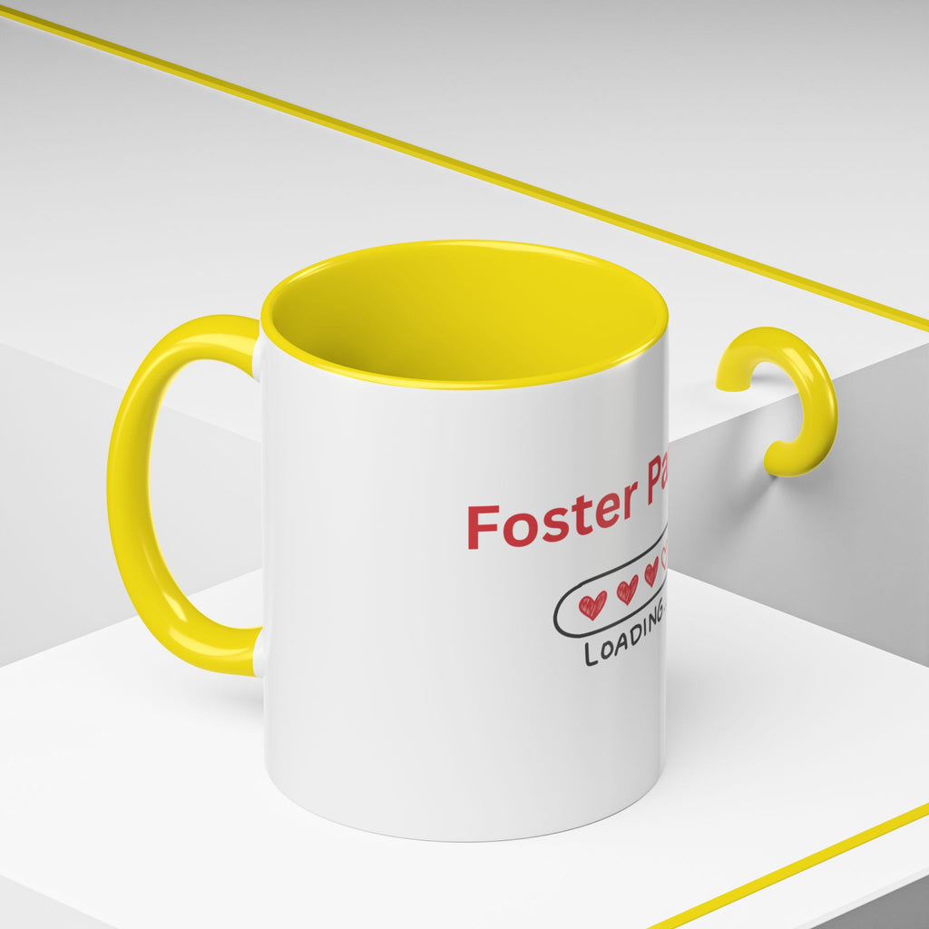 Foster Parent Loading Accent Coffee Mug (11, 15oz)