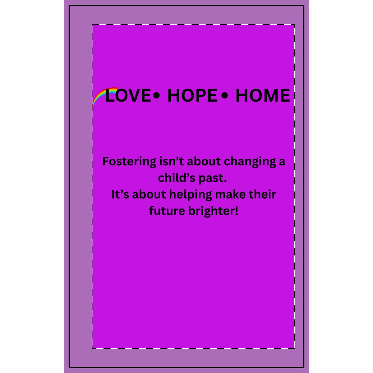 Love. Hope. Home. Spiral Notebook – Dotted