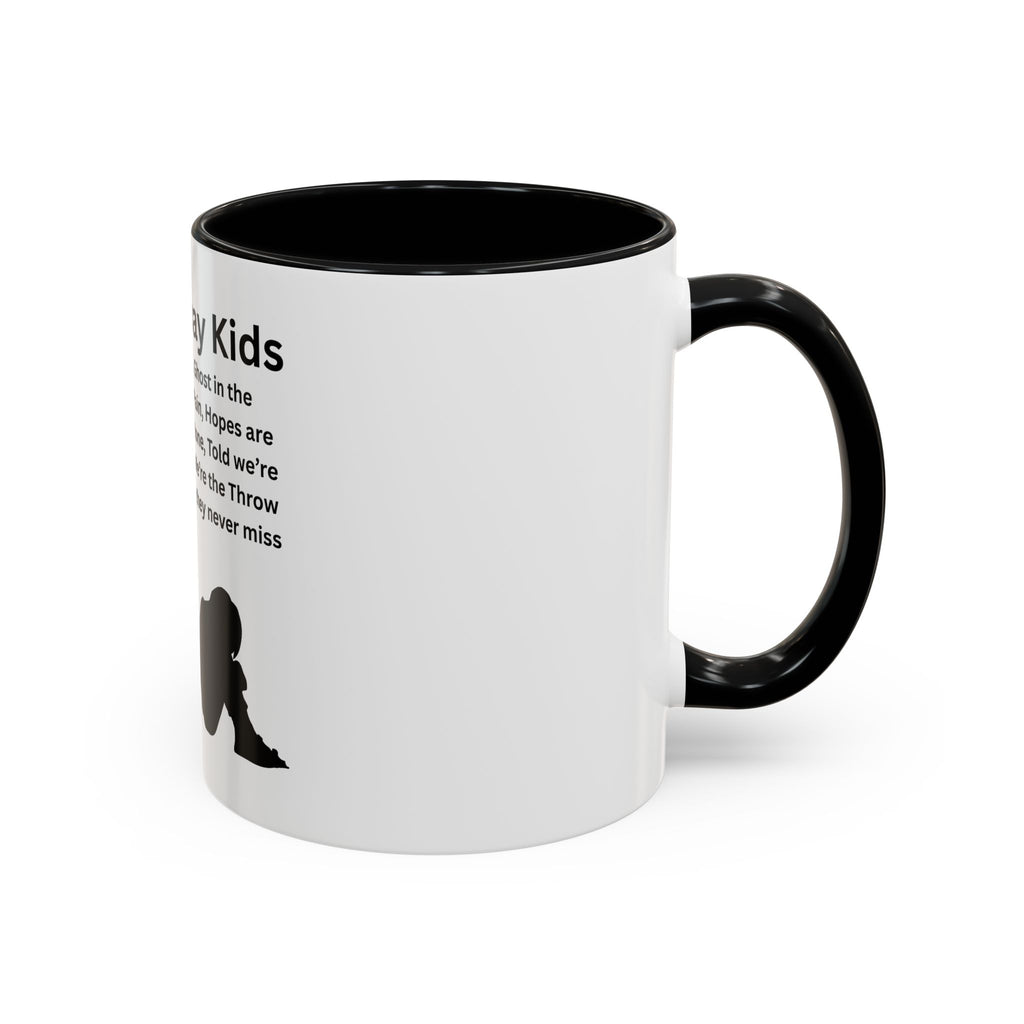 Throw away Kids Coffee Mug (11, 15oz)