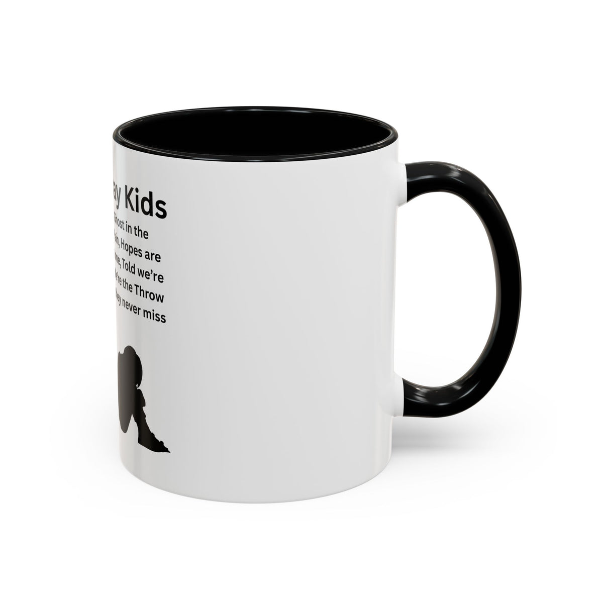 Throw away Kids Coffee Mug (11, 15oz)