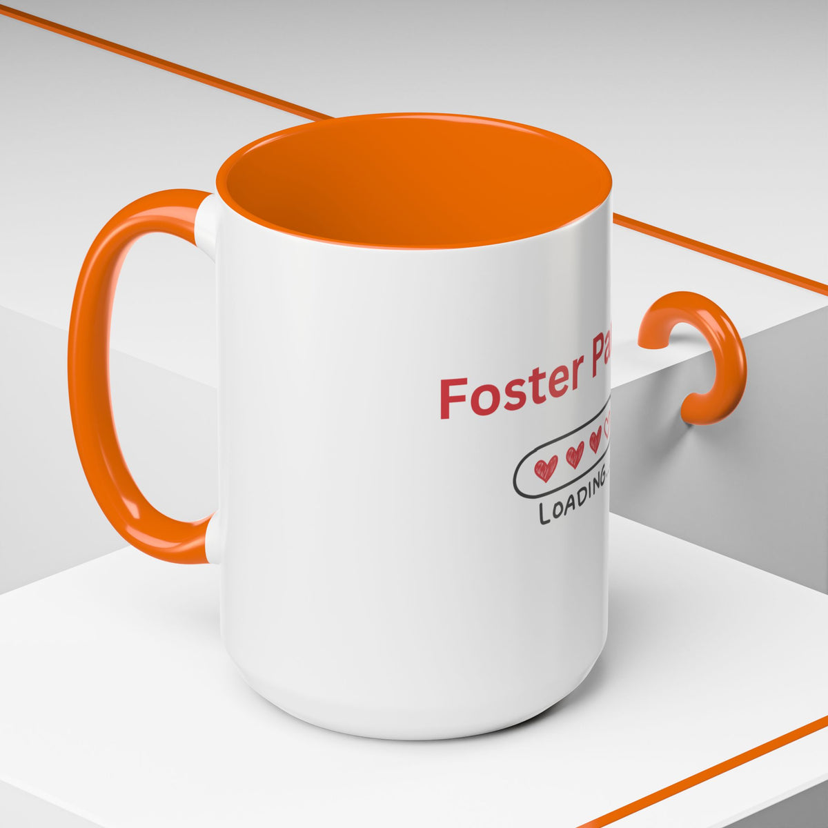 Foster Parent Loading Accent Coffee Mug (11, 15oz)