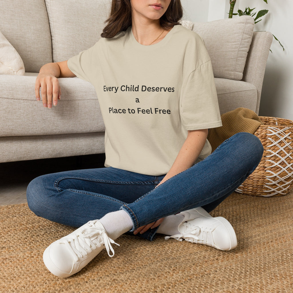 Every Child Deserves a Place to Feel Free Tee