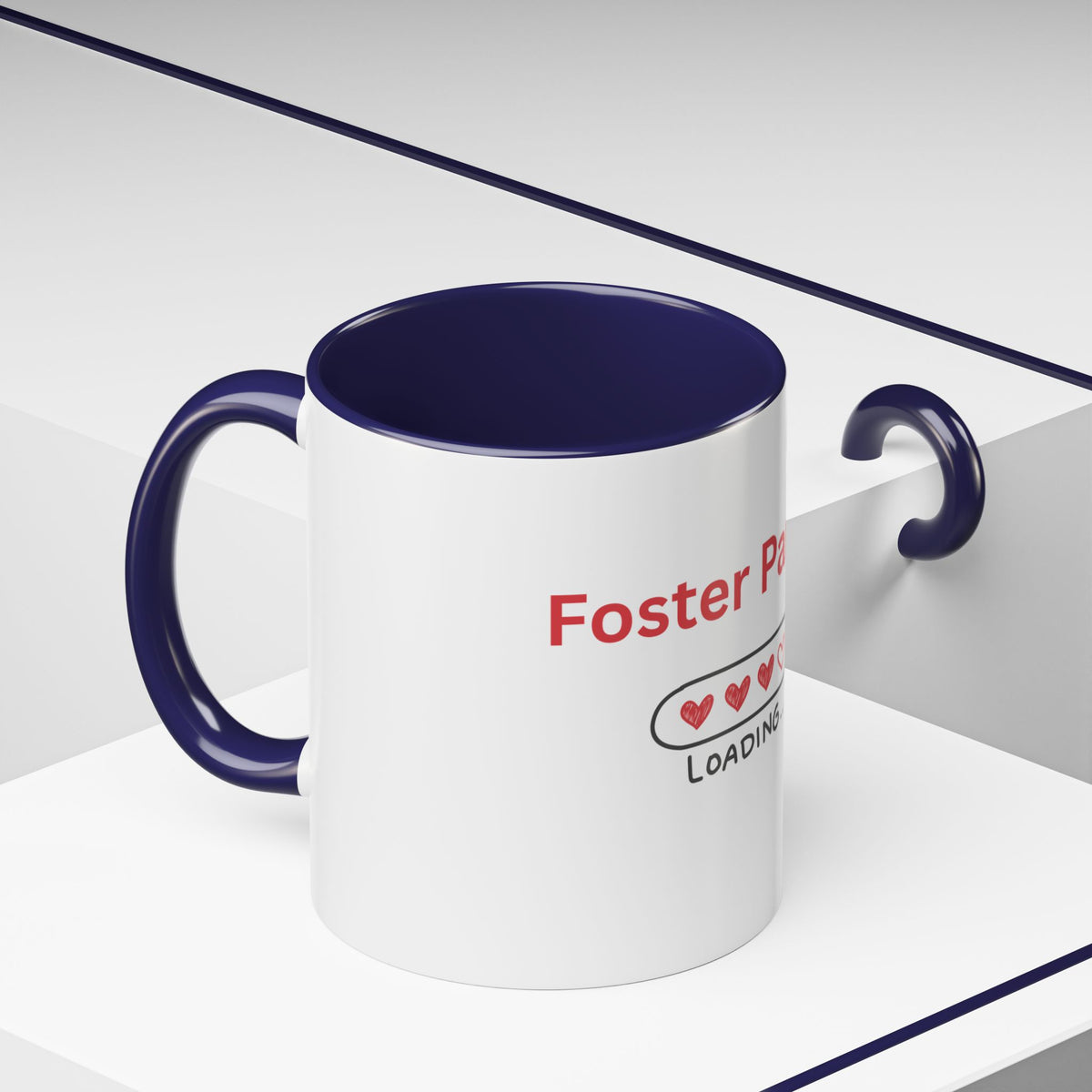 Foster Parent Loading Accent Coffee Mug (11, 15oz)