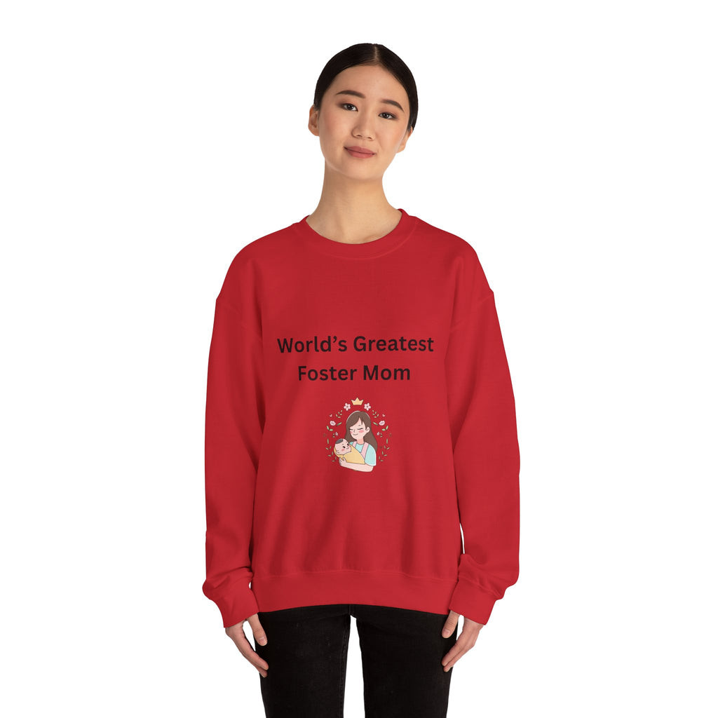 Greatest Foster Mom Sweatshirt