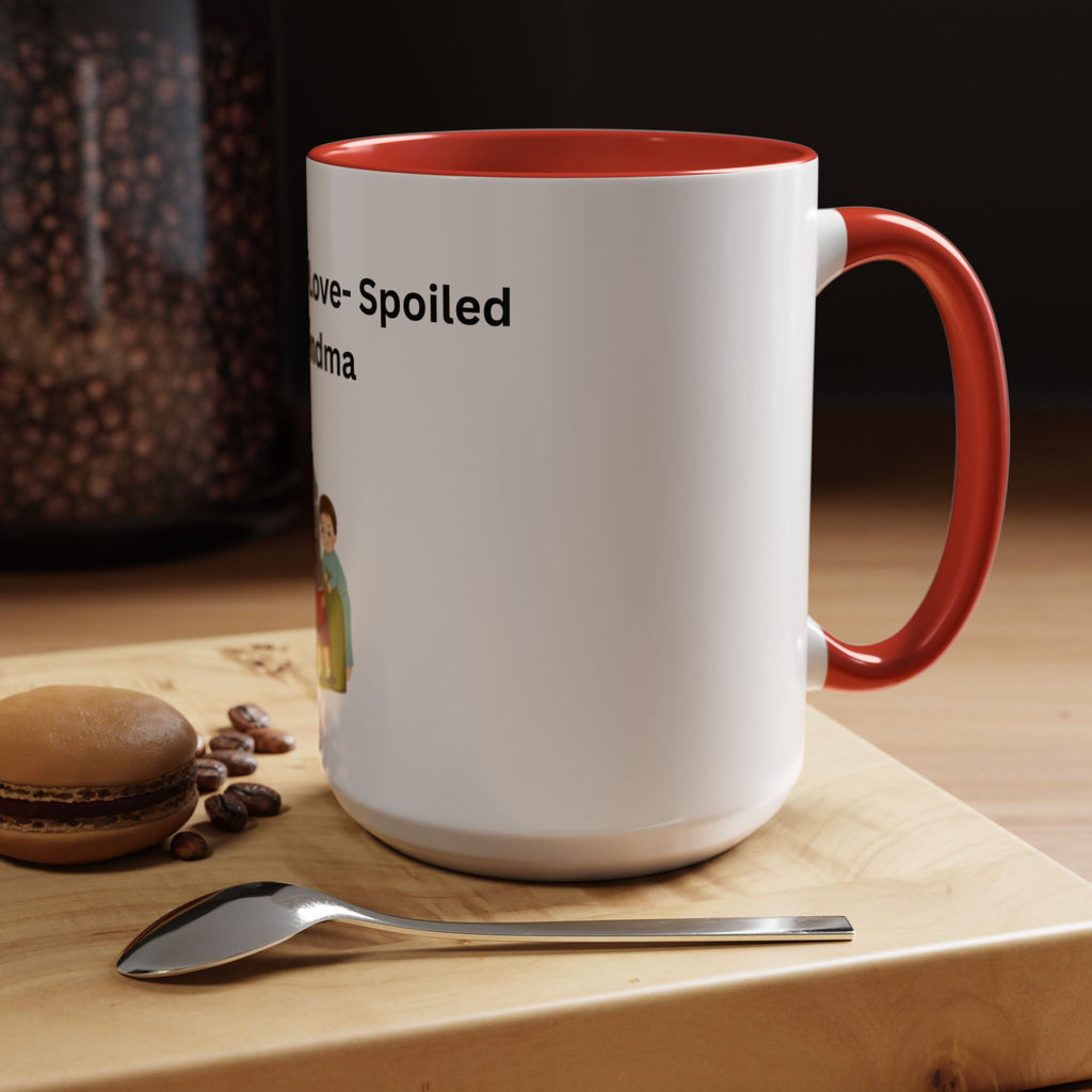 Fostered by Love Grandma Coffee Mug – Foster Grandma Gift, Foster Care Family Mug (11oz, 15oz)