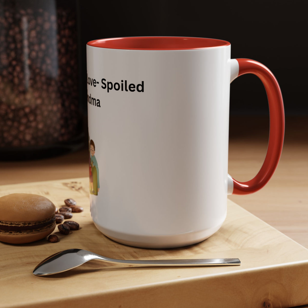 Fostered by Love Grandma Coffee Mug – Foster Grandma Gift, Foster Care Family Mug (11oz, 15oz)