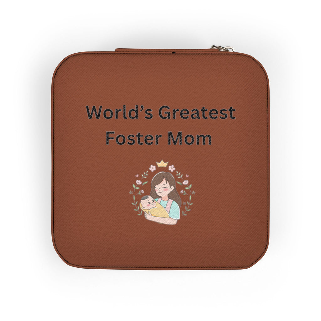 worlds greatest mom Jewelry Travel Case