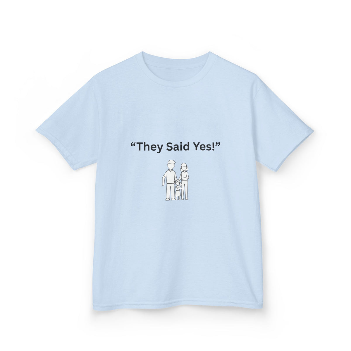 "They Said Yes" Kids Tee