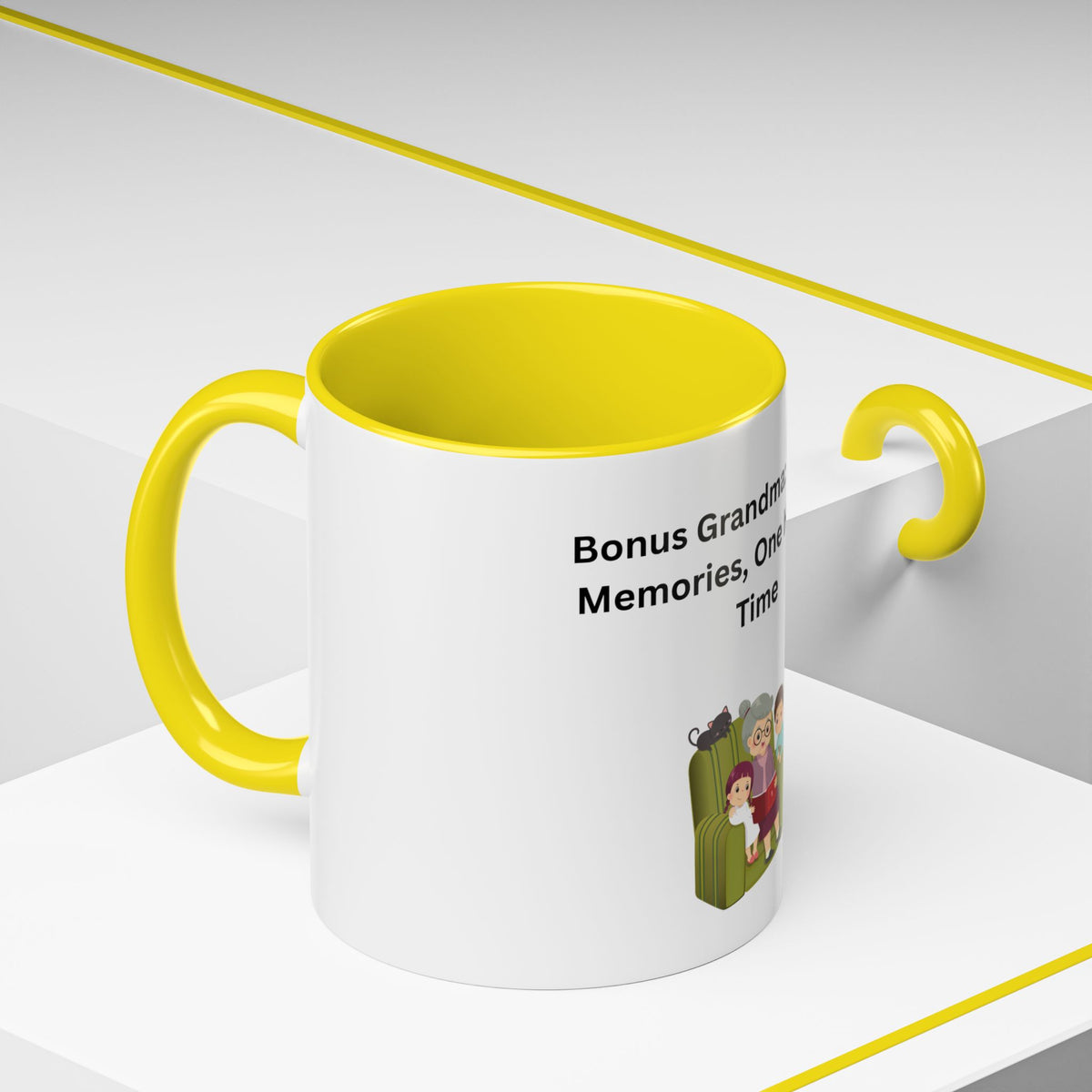Bonus Grandma Coffee Mug – Foster Grandparent Gift, Foster Care Family Mug (11oz, 15oz)