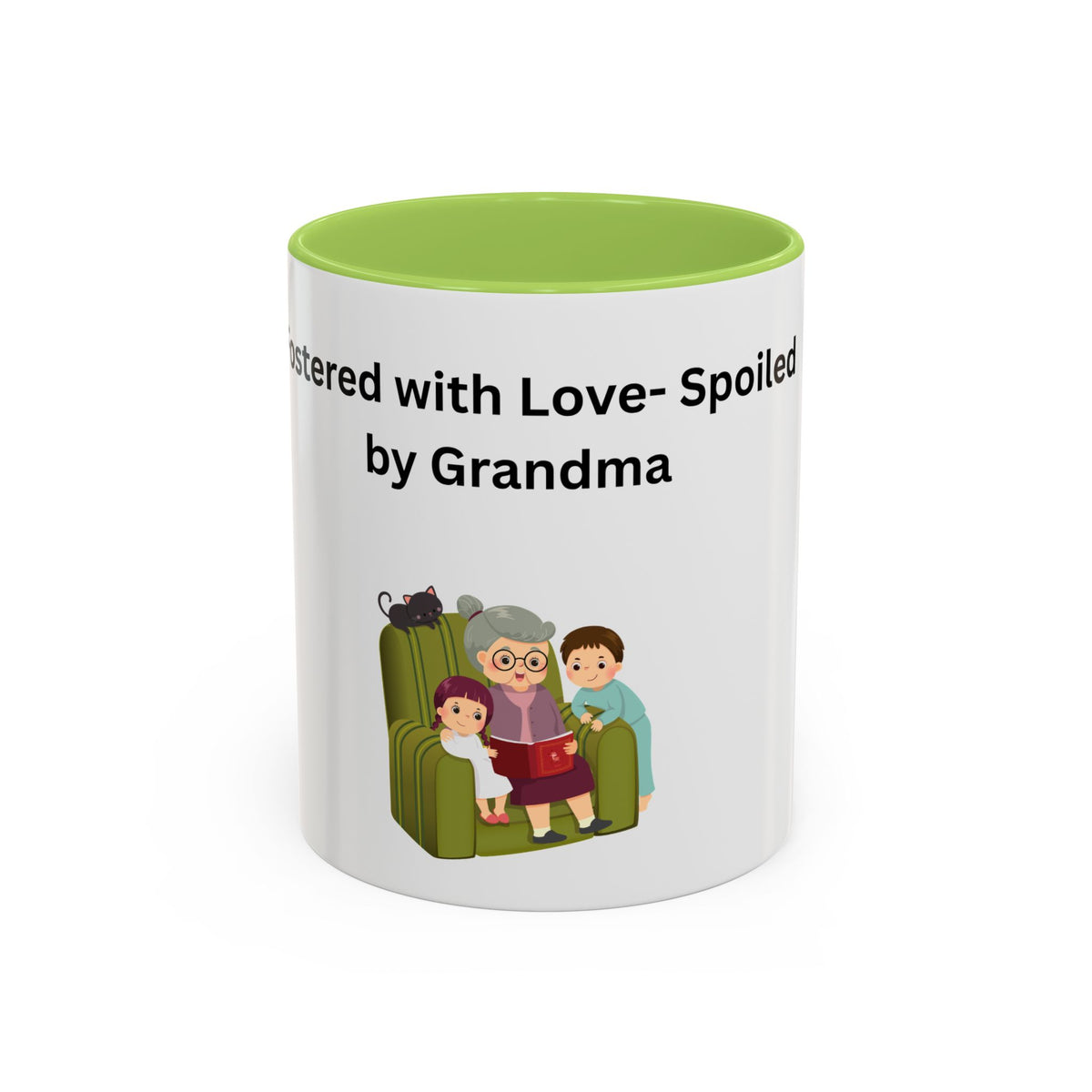 Fostered by Love Grandma Coffee Mug – Foster Grandma Gift, Foster Care Family Mug (11oz, 15oz)