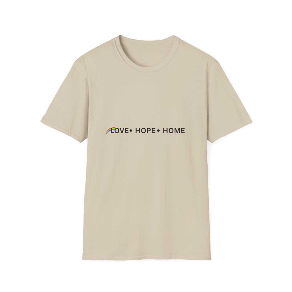 Love-Hope-Home Unisex Softstyle T-Shirt