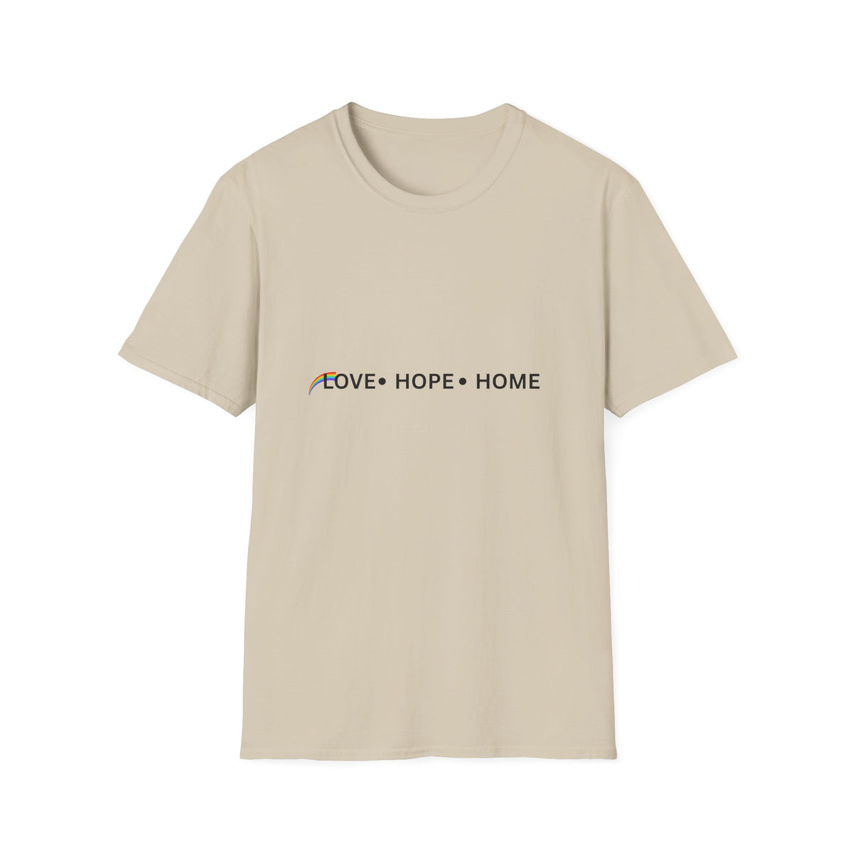 Love-Hope-Home Unisex Softstyle T-Shirt