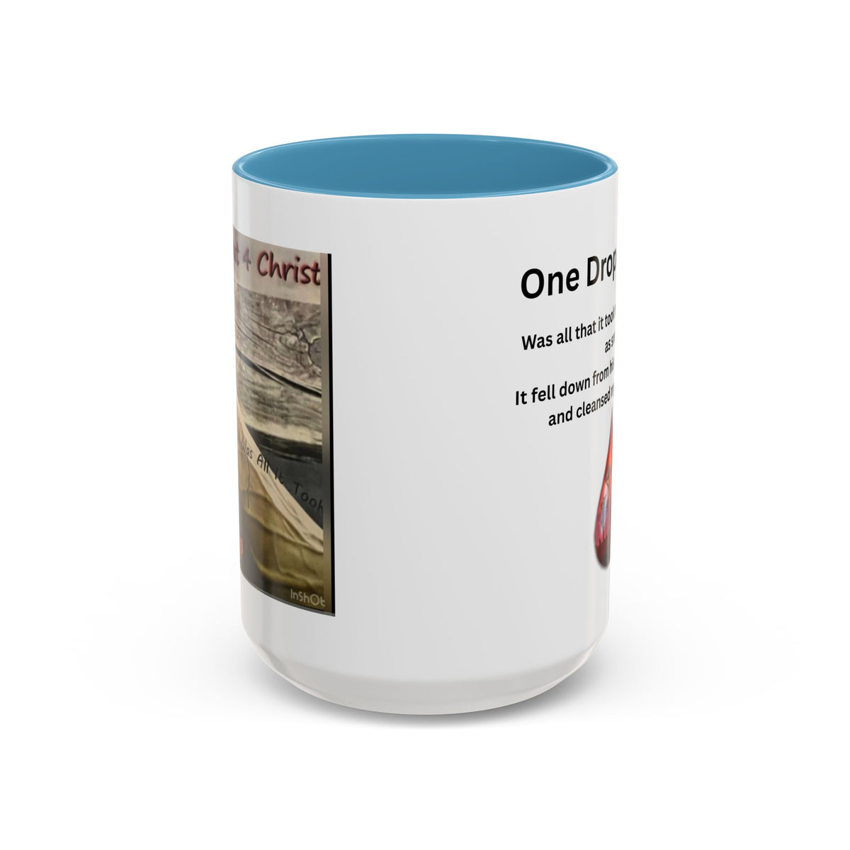 One Drop Accent Coffee Mug (11, 15oz)