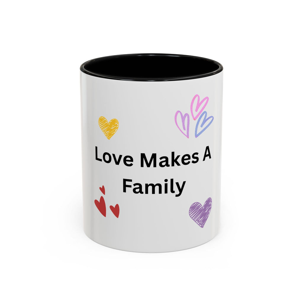 Love Makes A Family  Coffee Mug (11, 15oz)