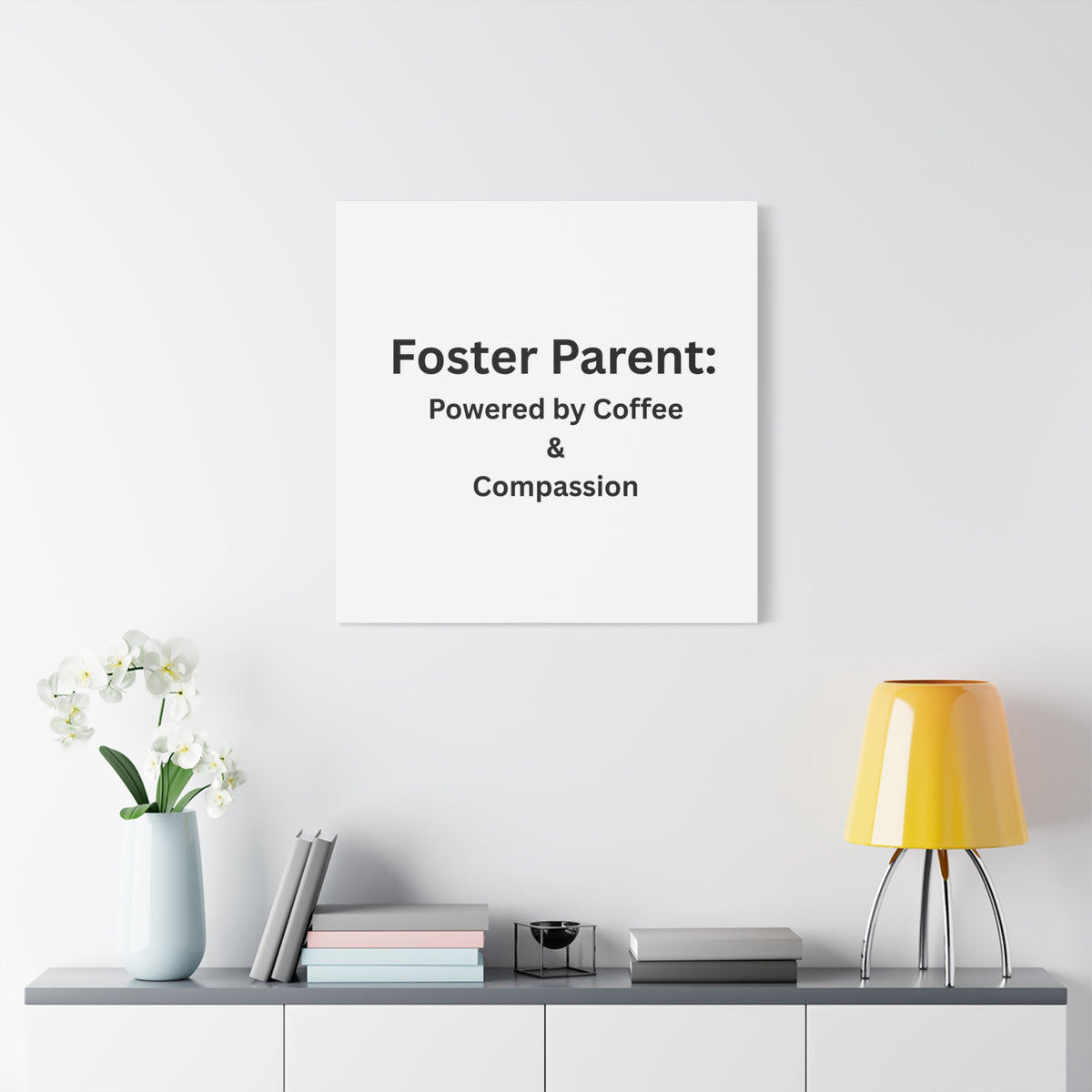Foster Parents Powered Matte Canvas, Stretched, 1.25"