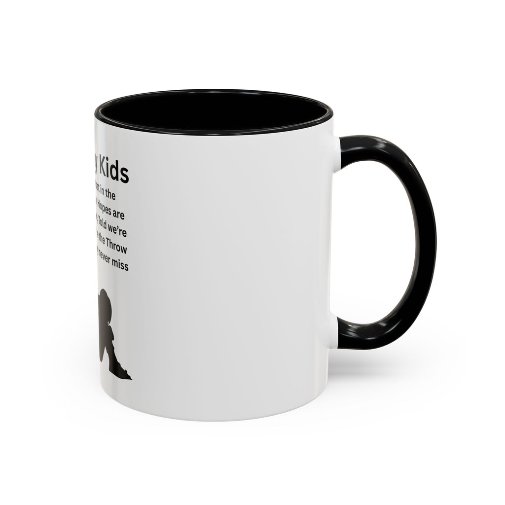 Throw away Kids Accent Coffee Mug (11, 15oz)