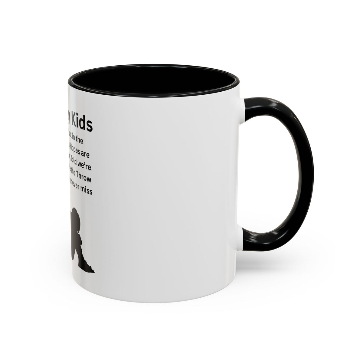 Throw away Kids Accent Coffee Mug (11, 15oz)