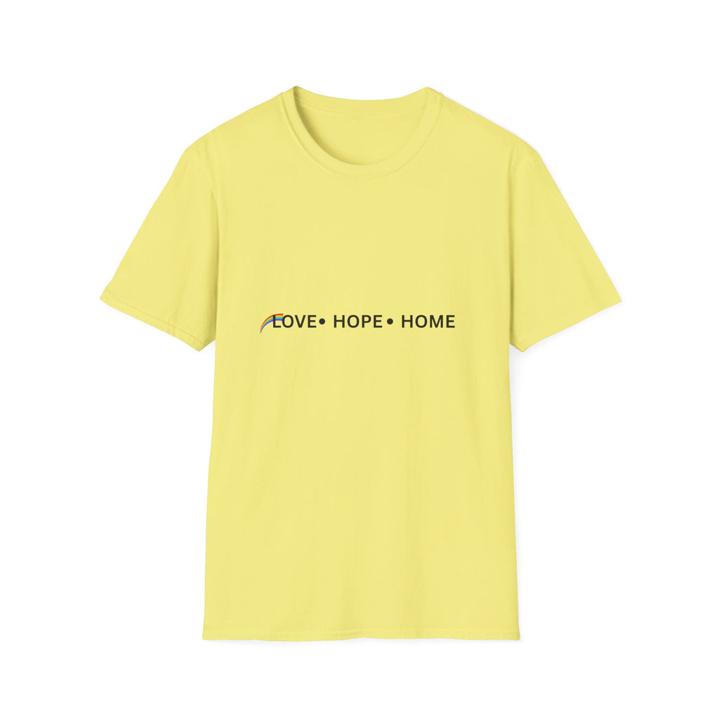 Love-Hope-Home Unisex Softstyle T-Shirt