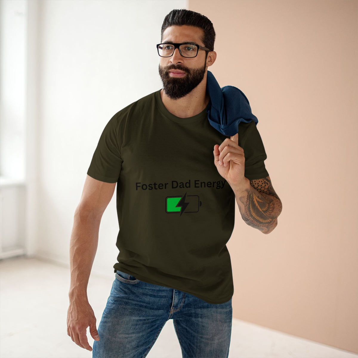 Foster Dad Energy Tee