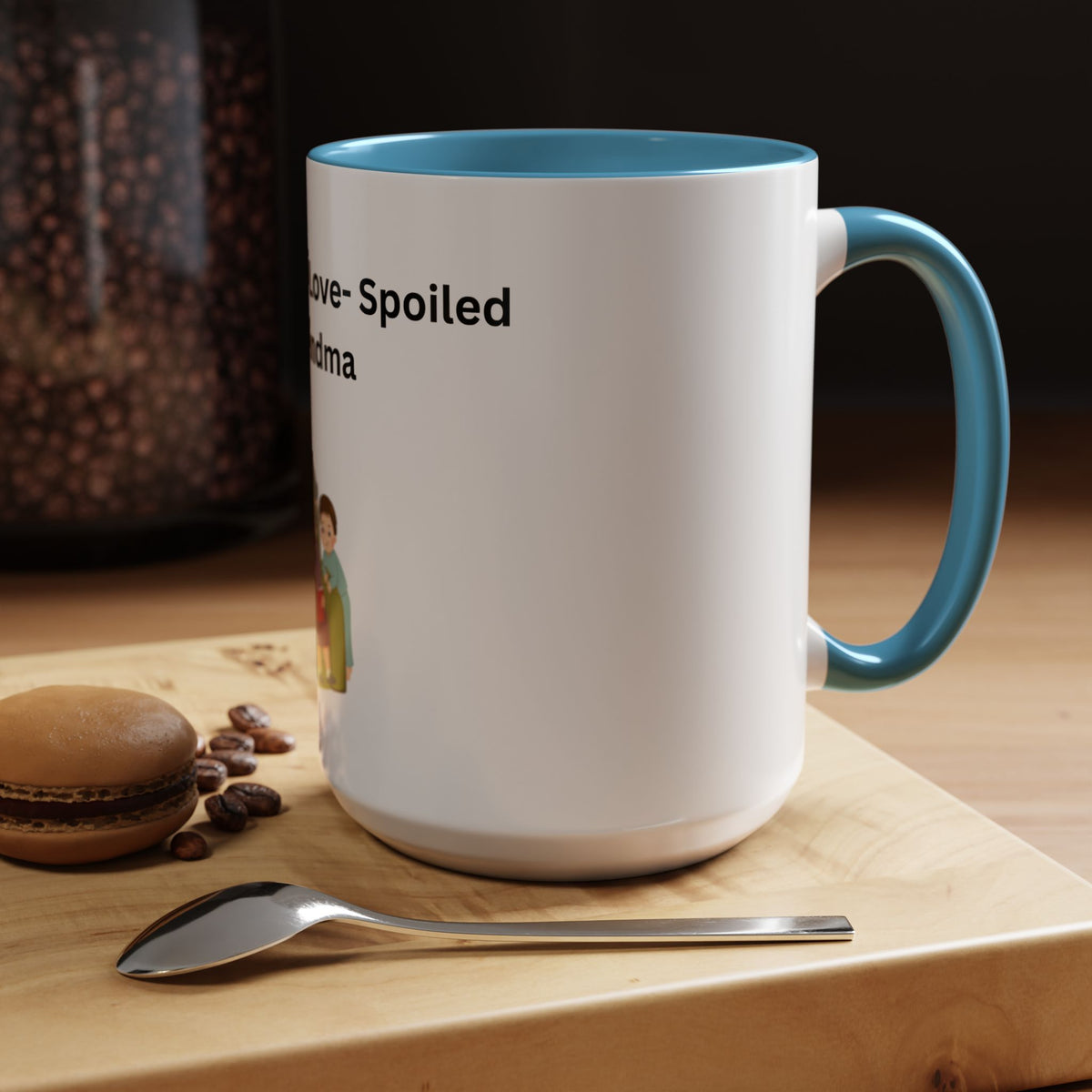 Fostered by Love Grandma Coffee Mug – Foster Grandma Gift, Foster Care Family Mug (11oz, 15oz)