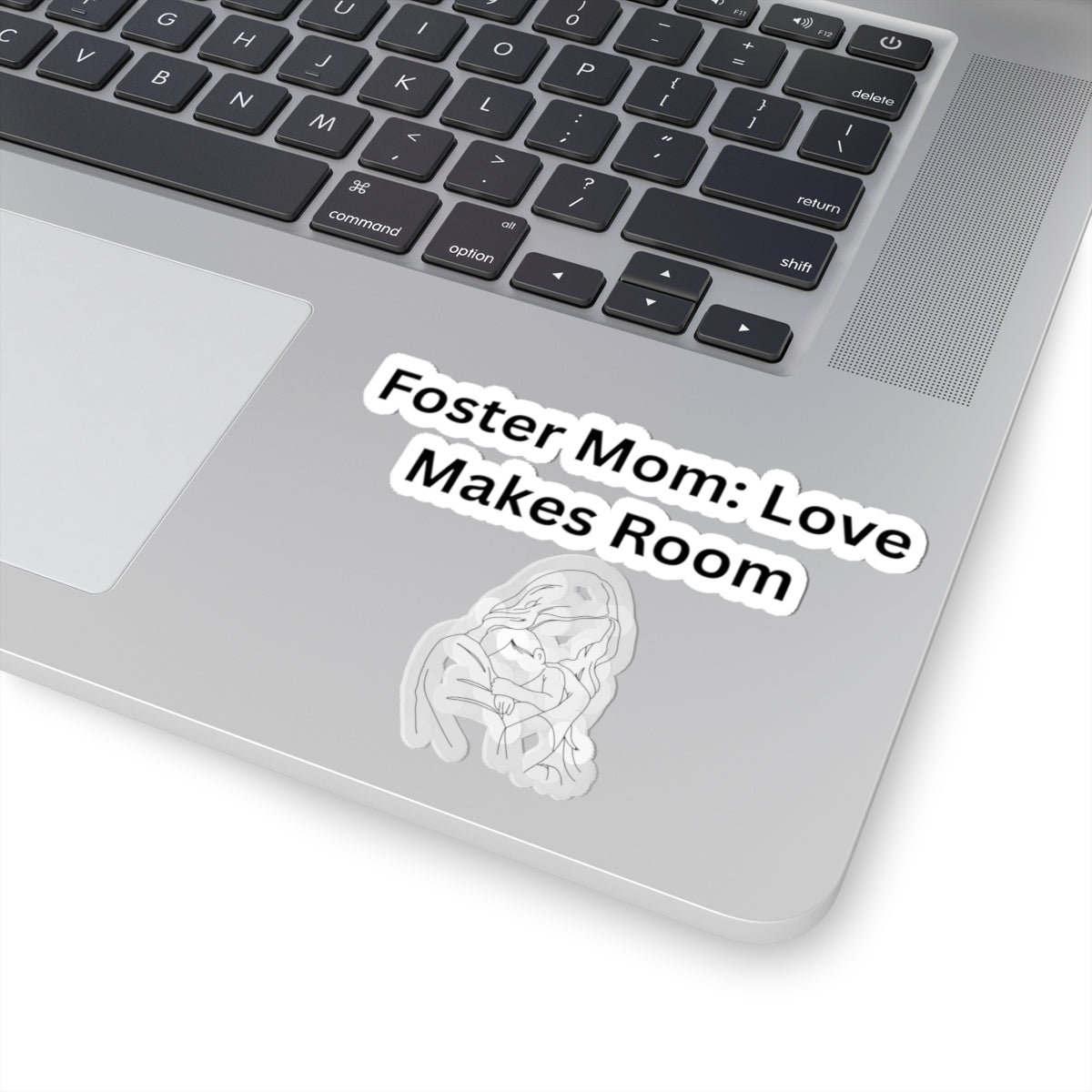 Love Makes Room Kiss-Cut Stickers