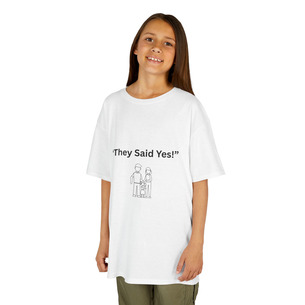 "They Said Yes" Kids Tee