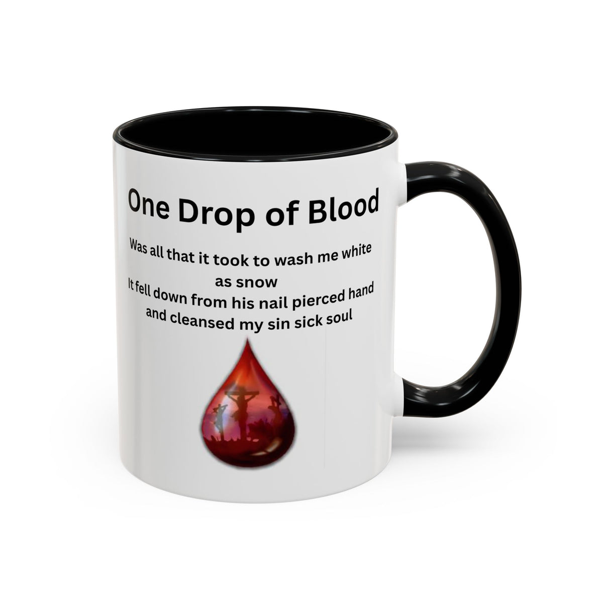 One Drop Accent Coffee Mug (11, 15oz)