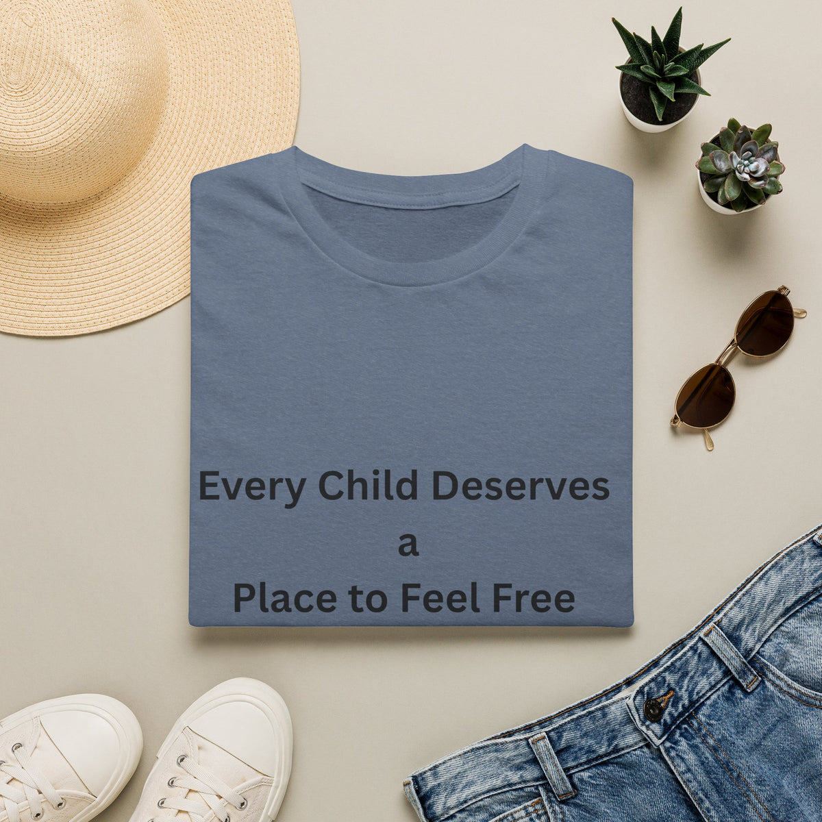 Every Child Deserves a Place to Feel Free Tee