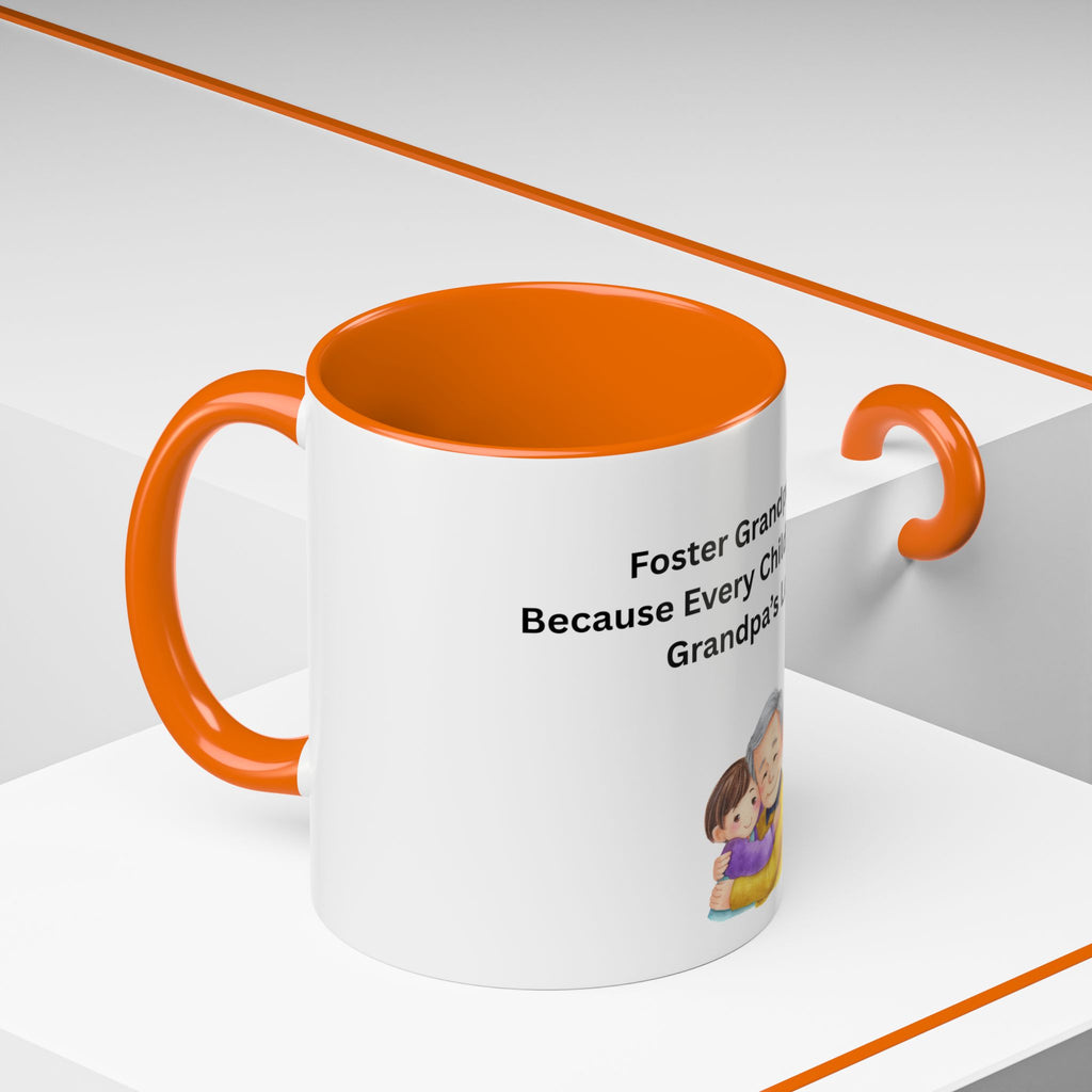 Grandpa Coffee Mug – Foster Grandparent Gift, Foster Care Family Mug (11oz, 15oz)