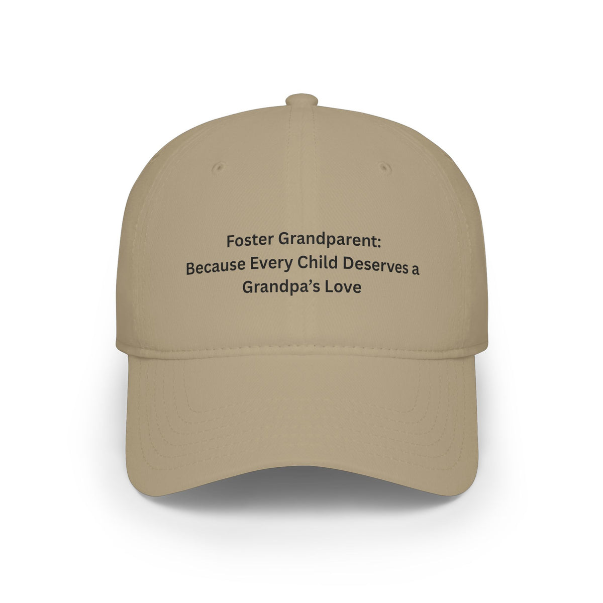 Foster Grandparent Low Profile Baseball Cap