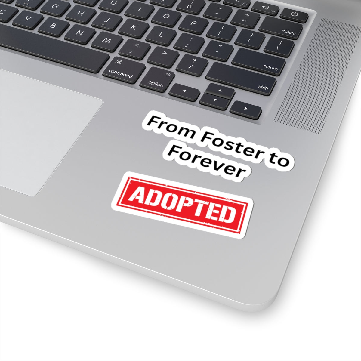 adopted Kiss-Cut Stickers