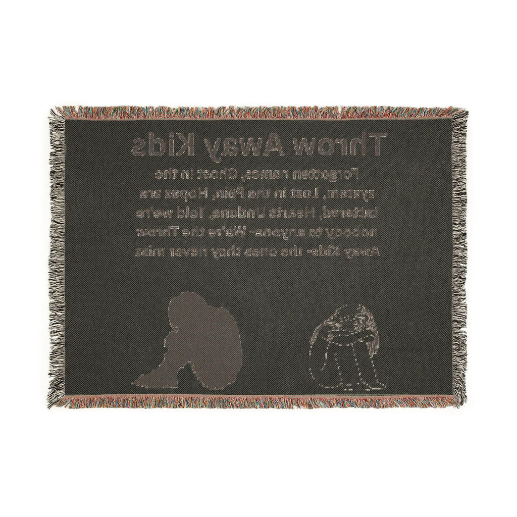 Throw away Kids Woven Blanket