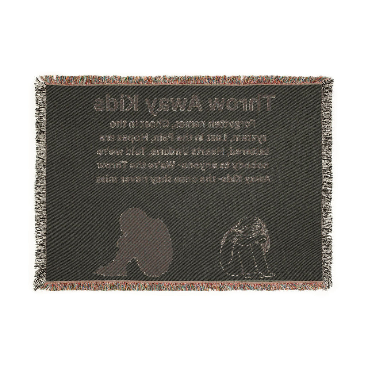 Throw away Kids Woven Blanket