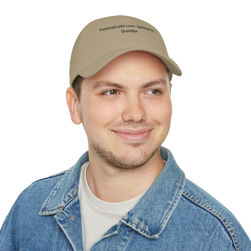 Fostered with Love Grandpa Low Profile Baseball Cap