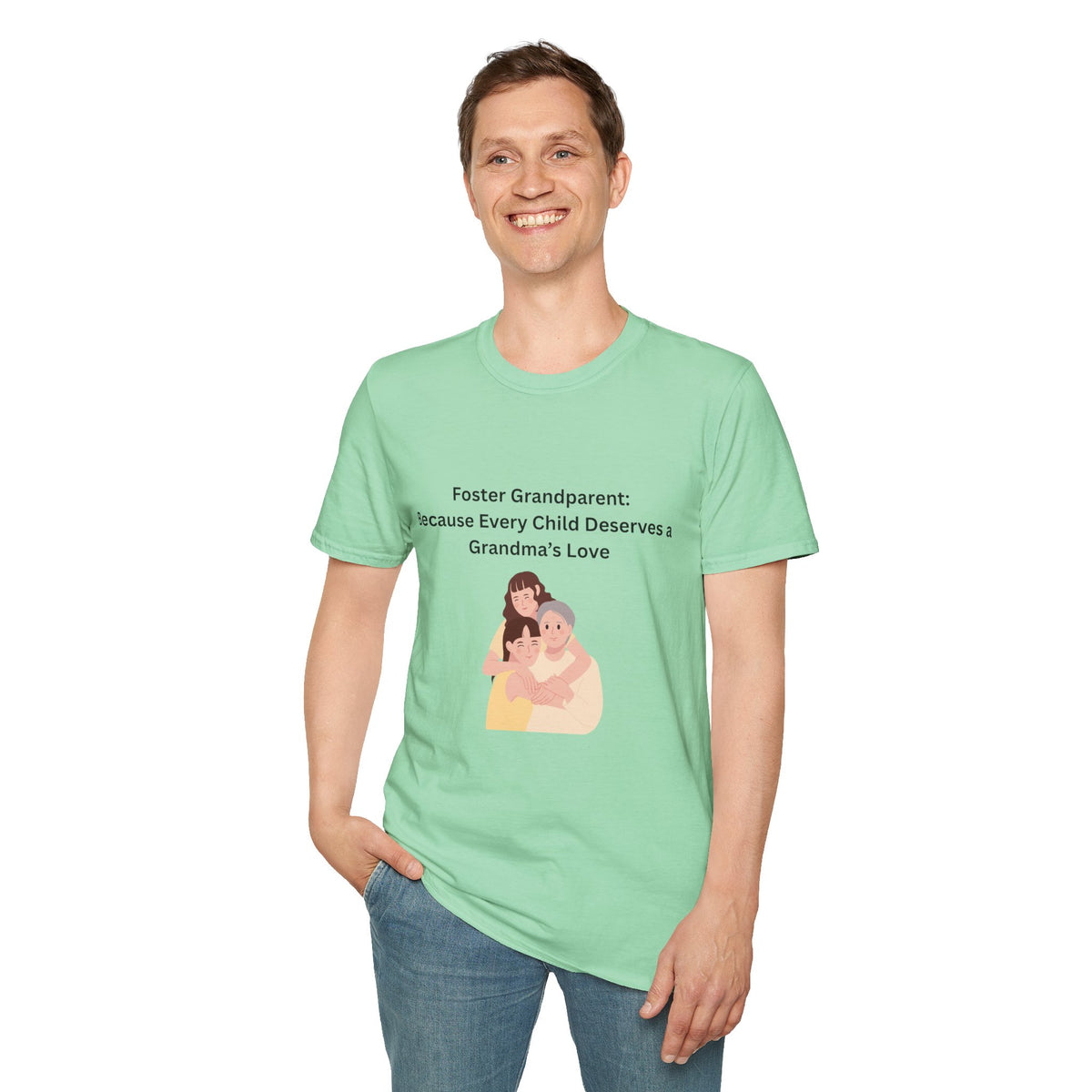 Foster Grandma: Unisex Softstyle T-Shirt