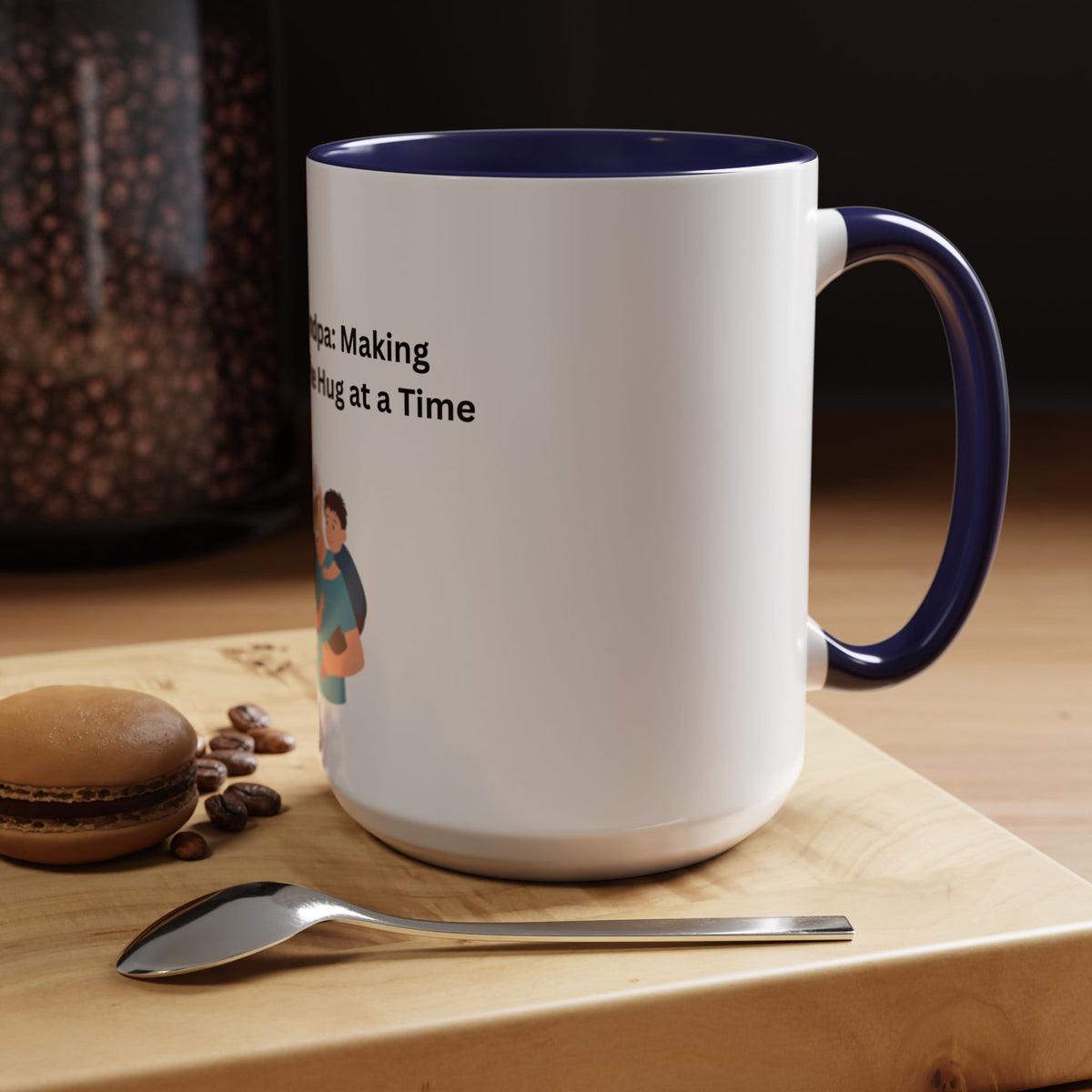 Bonus Grandpa Coffee Mug – Foster Grandparent Gift, Foster Care Family Mug (11oz, 15oz)