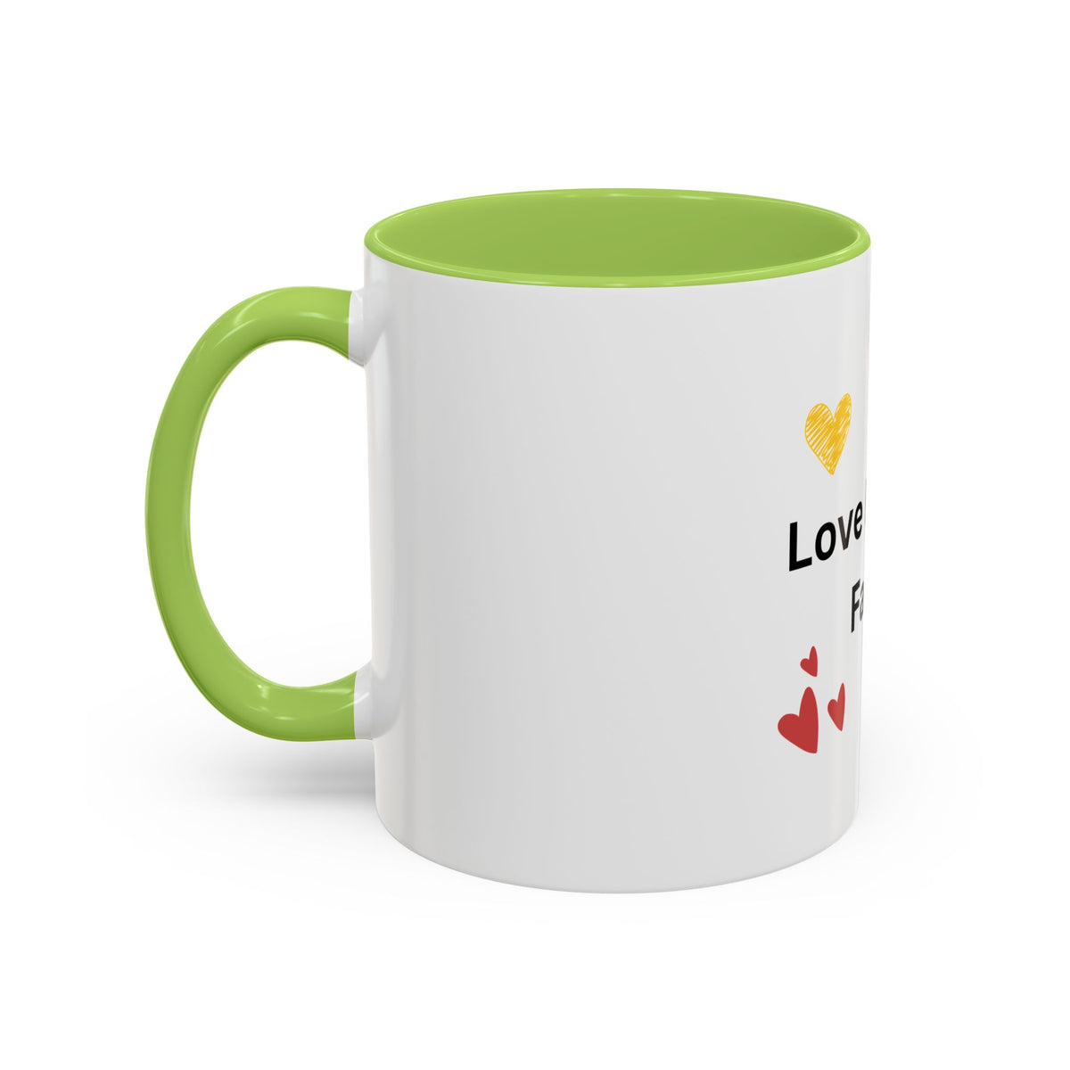 Love Makes A Family  Coffee Mug (11, 15oz)