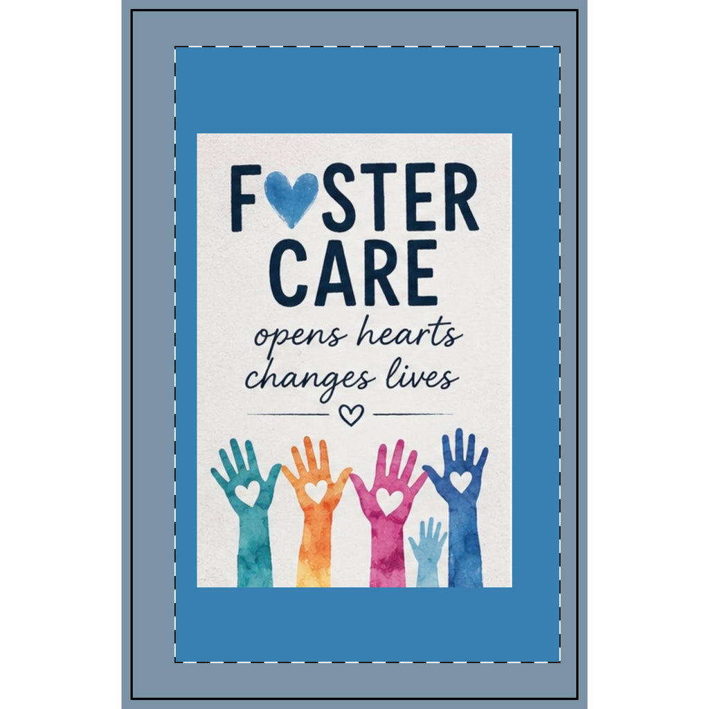 Foster Care Spiral Notebook – Dotted