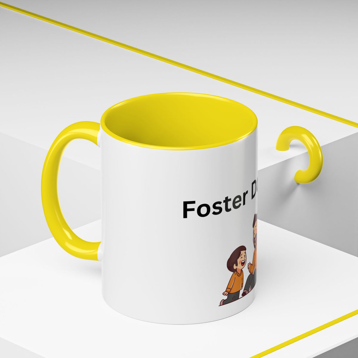 Foster Dad Era Accent Coffee Mug (11, 15oz)