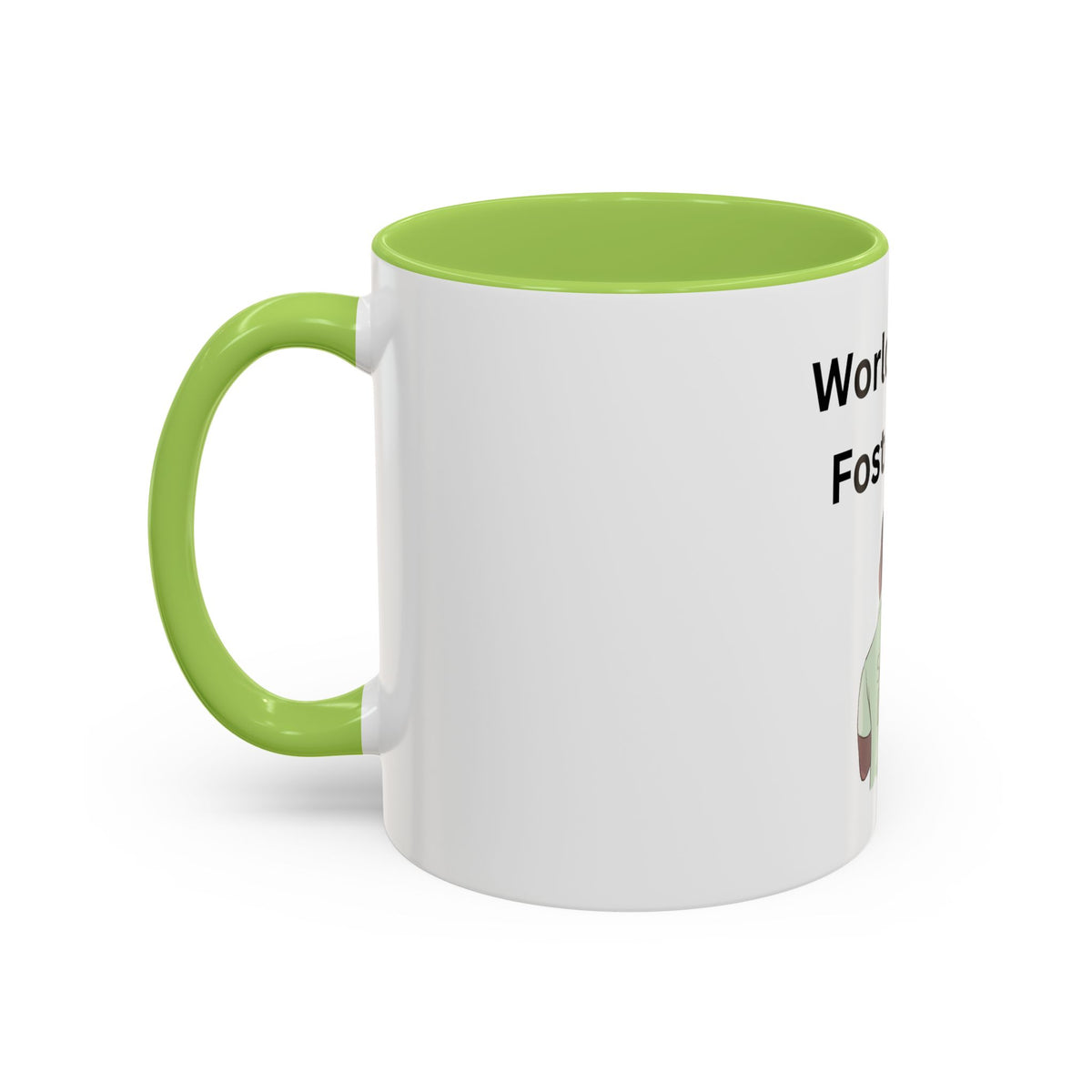 Worlds Best Dad Accent Coffee Mug (11, 15oz)