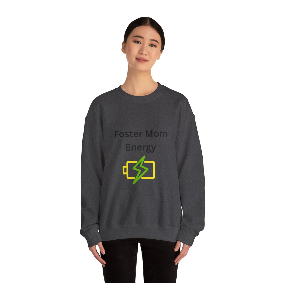 Foster Mom Energy Sweatshirt