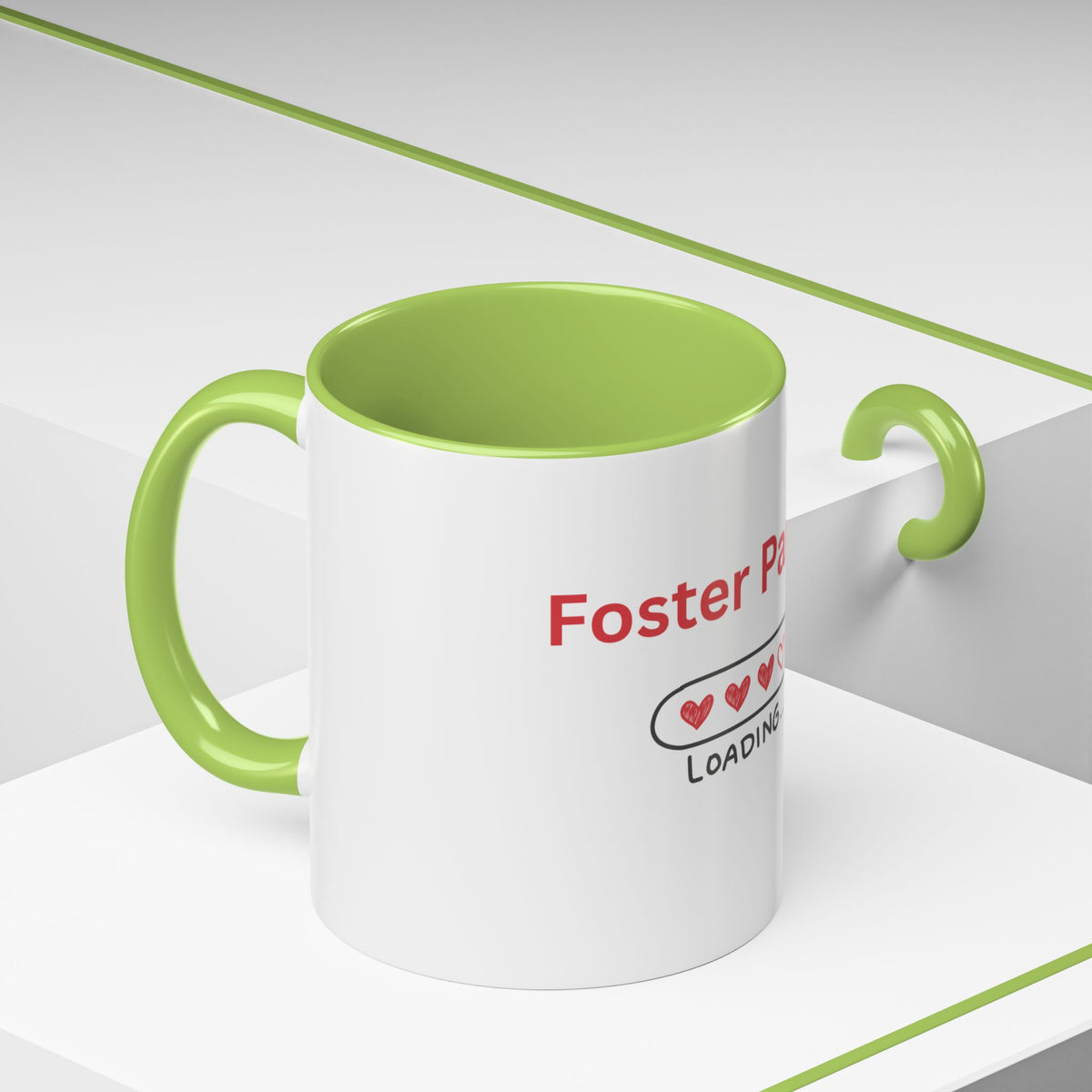 Foster Parent Loading Accent Coffee Mug (11, 15oz)