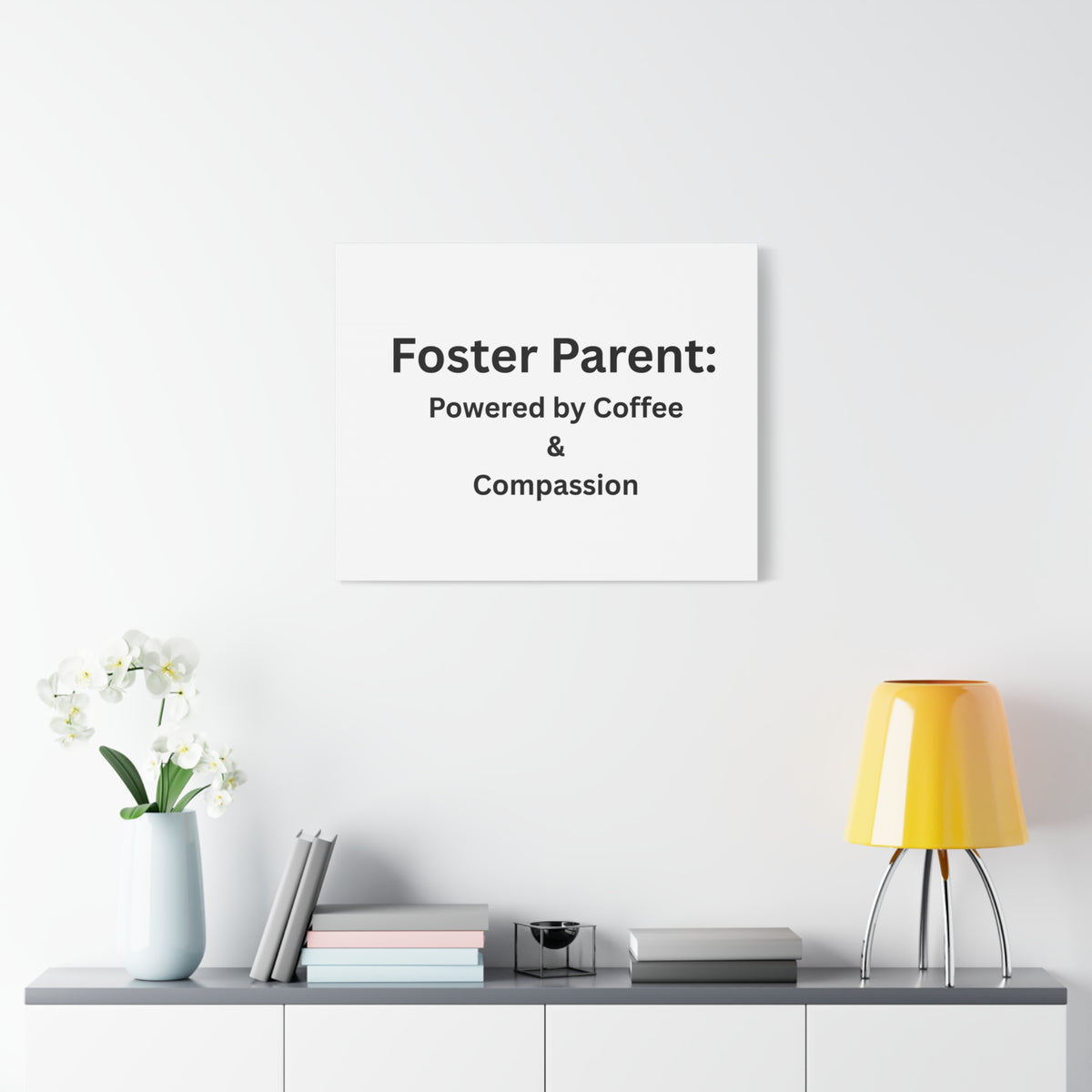 Foster Parents Powered Matte Canvas, Stretched, 1.25"