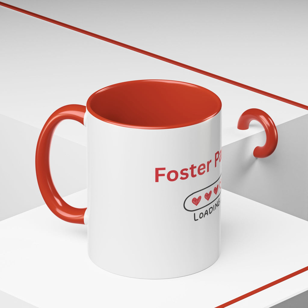 Foster Parent Loading Accent Coffee Mug (11, 15oz)