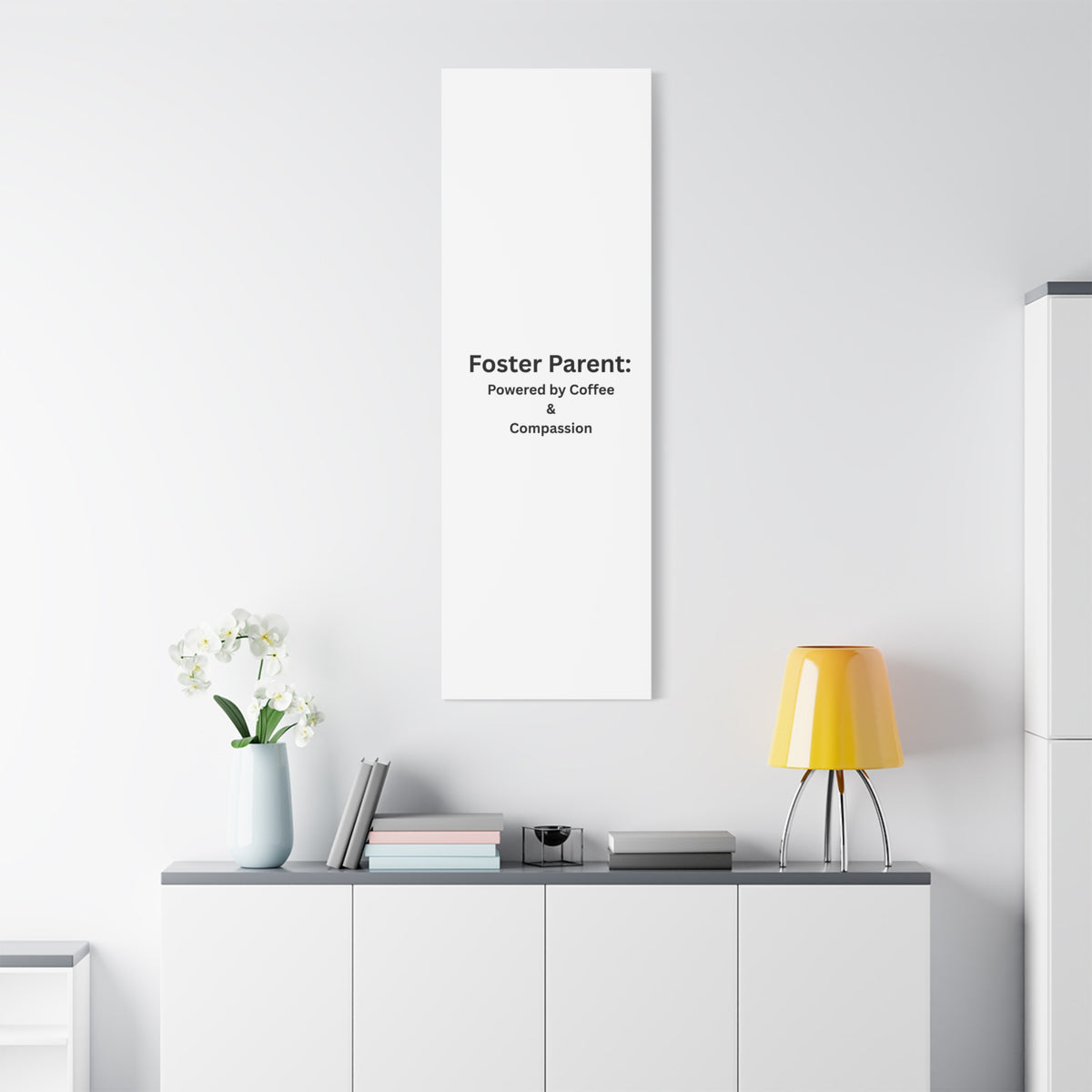 Foster Parents Powered Matte Canvas, Stretched, 1.25"