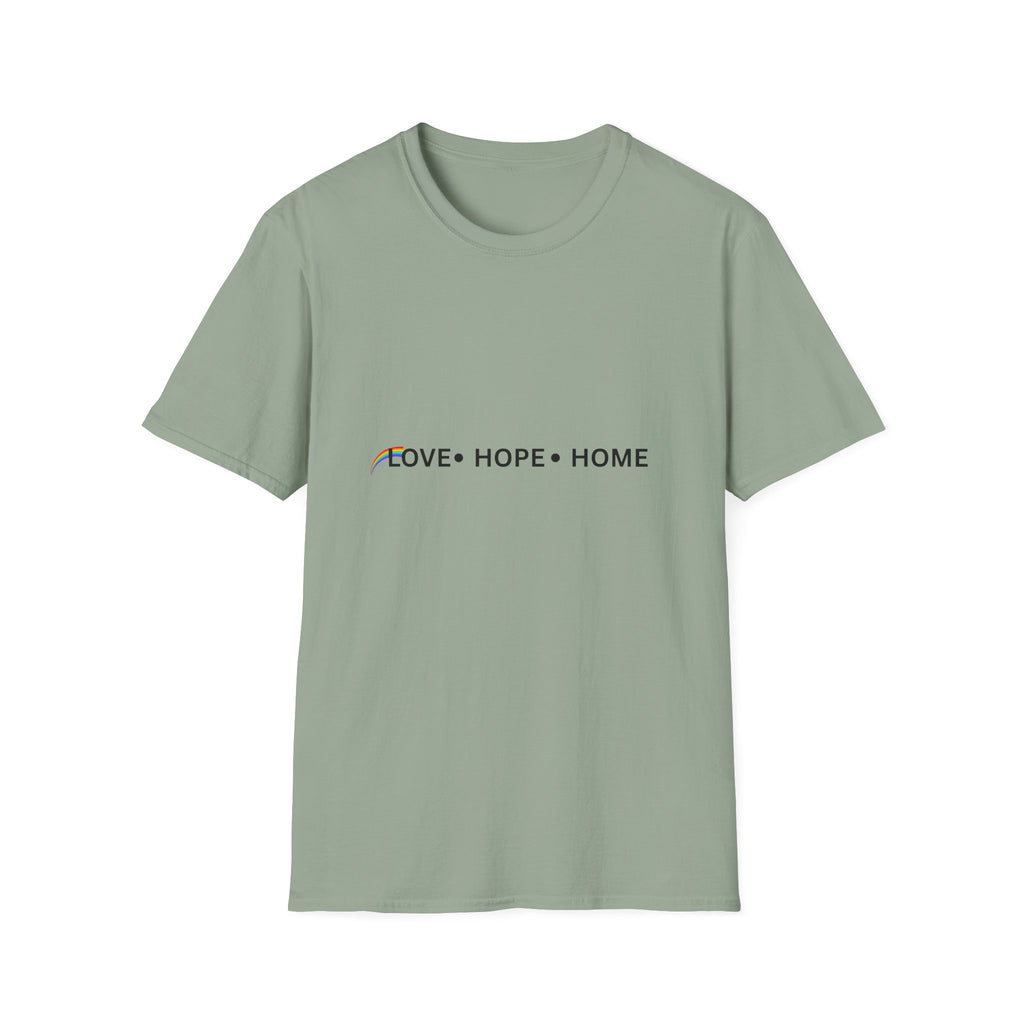 Love-Hope-Home Unisex Softstyle T-Shirt