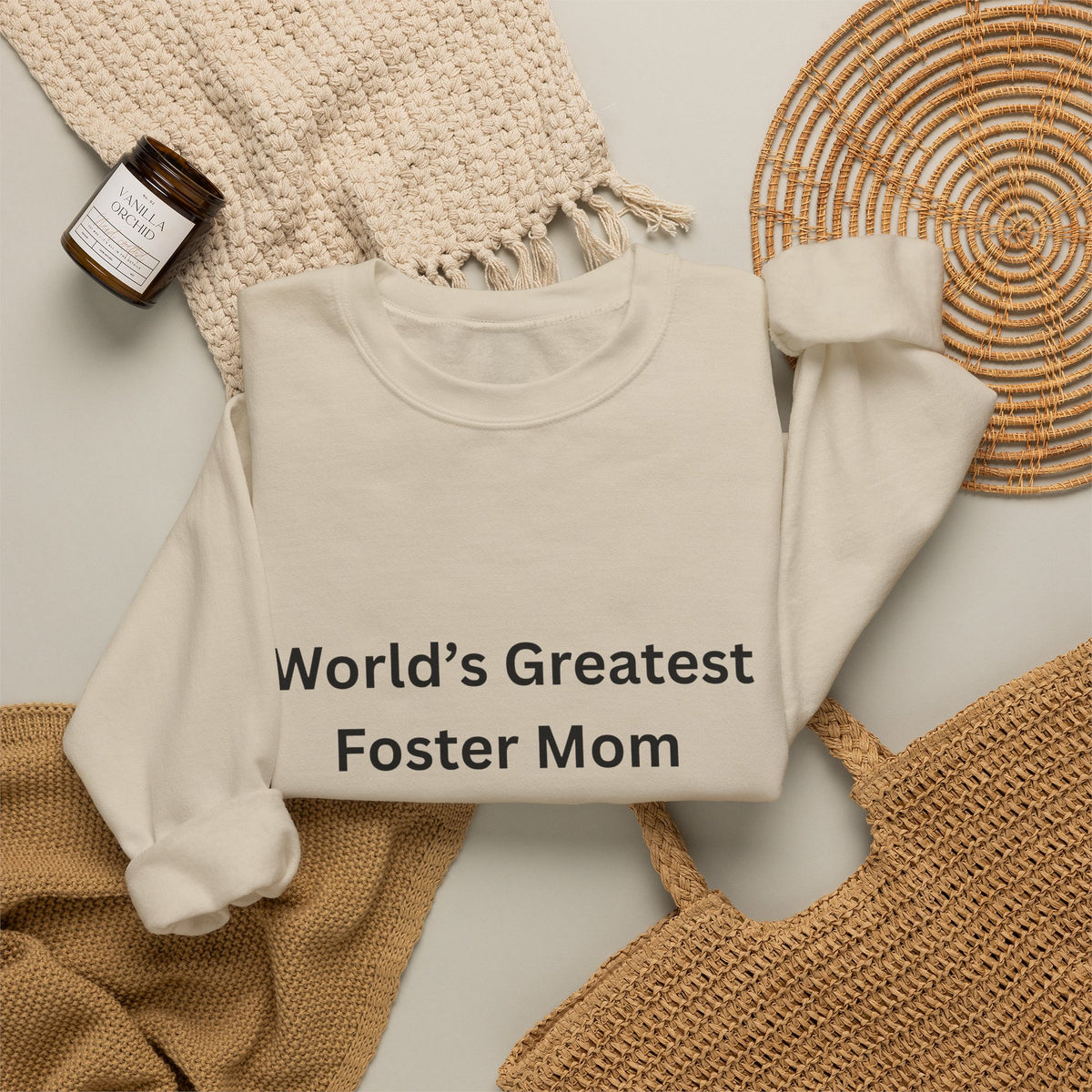Greatest Foster Mom Sweatshirt
